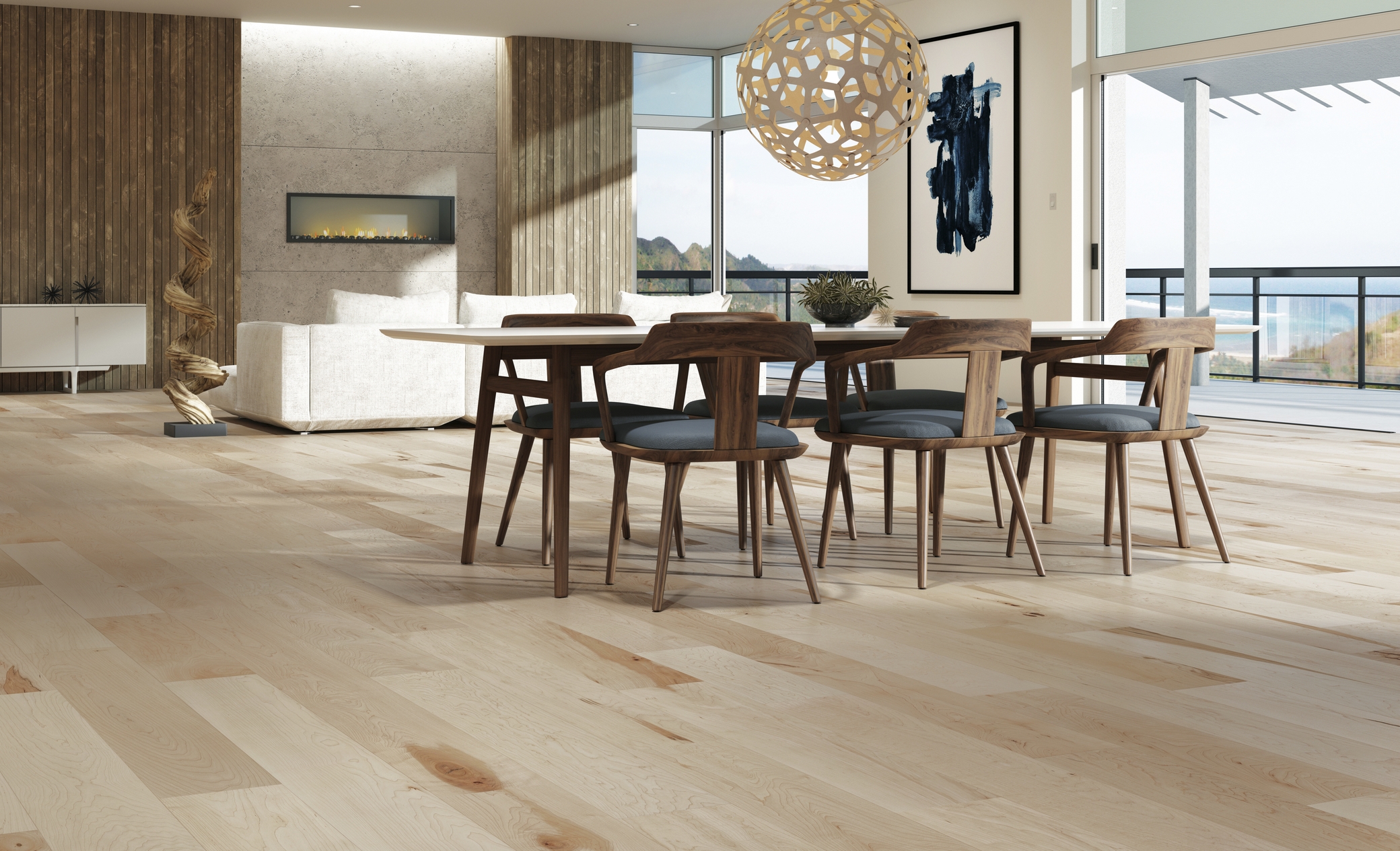 Hard Maple Naked Mercier Wood Flooring