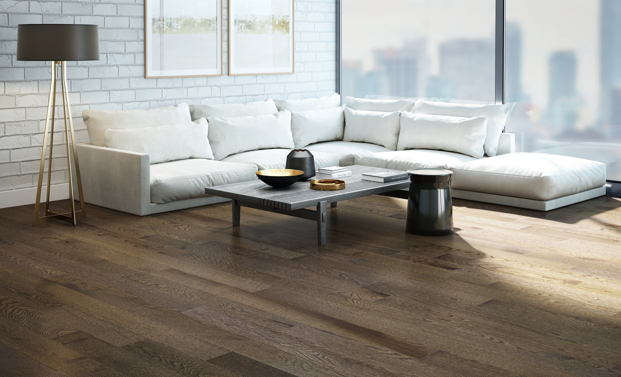 Red Oak Concrete Grey