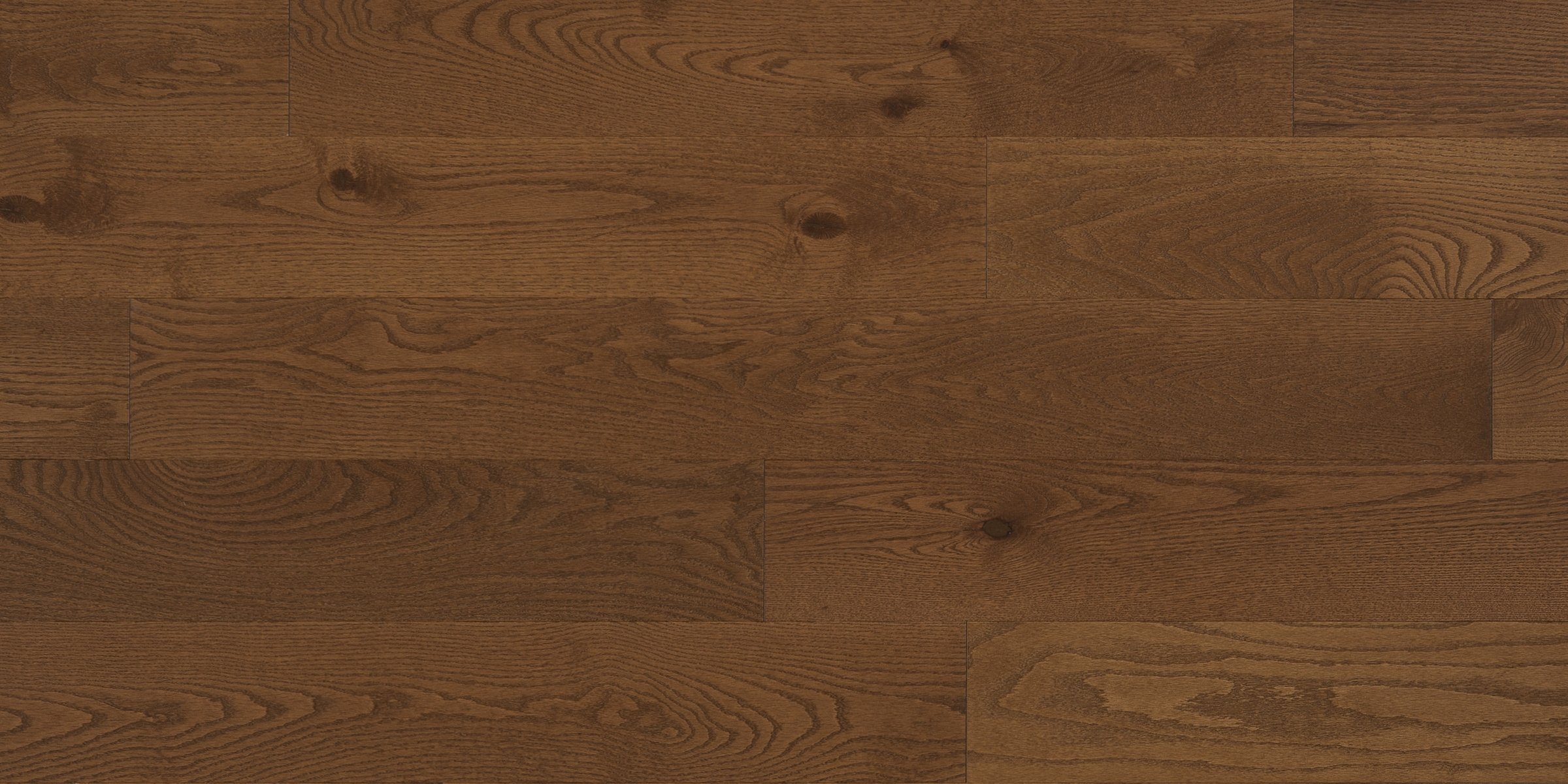 Red Oak Gunstock Design + Mercier Wood flooring