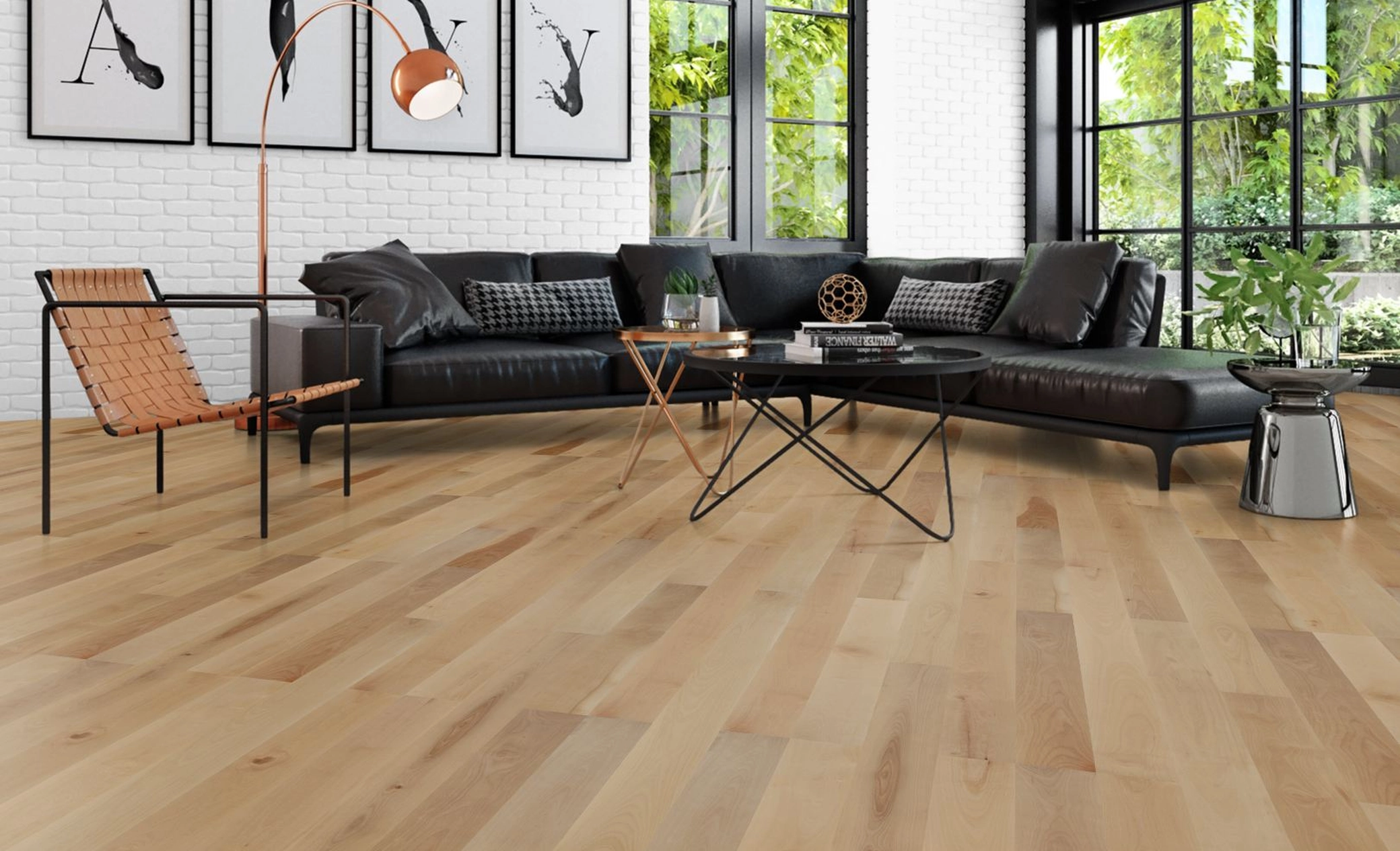Yellow Birch Natural Origins Mercier Wood flooring