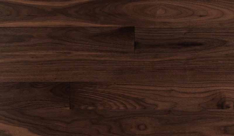 Dark hardwood flooring