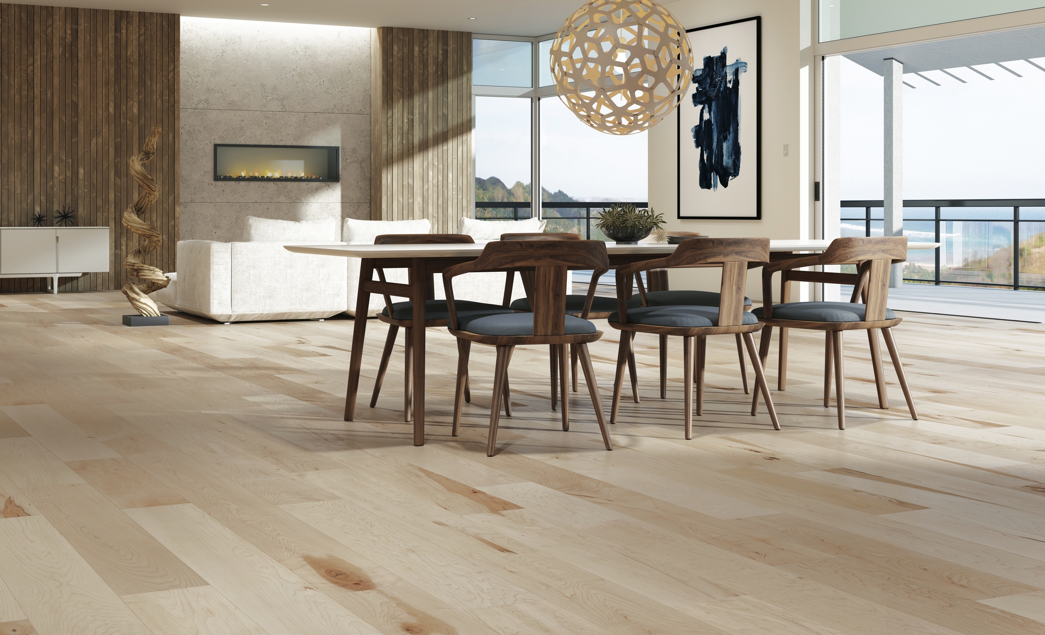 Hard Maple Naked | Mercier Wood flooring